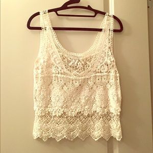 Crochet tank top